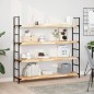 vidaXL Schweberegale 4 Stk. 160x30x4 cm Massivholz Akazie Unbehandelt vidaXL Schweberegale 4 Stk. 160x30x4 cm Massivholz Akazie Unbehandelt