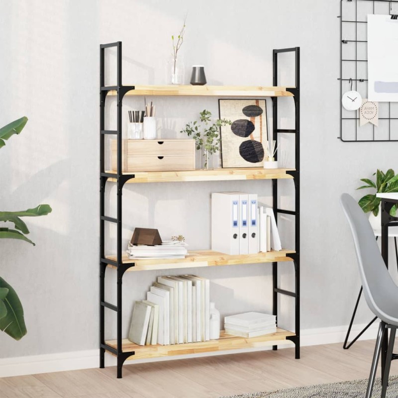 vidaXL Schweberegale 4 Stk. 100x20x4 cm Massivholz Akazie Unbehandelt vidaXL Schweberegale 4 Stk. 100x20x4 cm Massivholz Akazie Unbehandelt