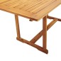 vidaXL 7-tlg. Garten-Essgruppe Massivholz Akazie und Textilene vidaXL 7-tlg. Garten-Essgruppe Massivholz Akazie und Textilene