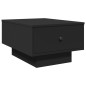 vidaXL Couchtisch Schwarz 60x45x31 cm Holzwerkstoff vidaXL Couchtisch Schwarz 60x45x31 cm Holzwerkstoff