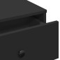 vidaXL Couchtisch Schwarz 60x45x31 cm Holzwerkstoff vidaXL Couchtisch Schwarz 60x45x31 cm Holzwerkstoff