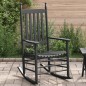 vidaXL Schaukelstuhl mit Gebogener Sitzfläche Massivholz Pappel vidaXL Schaukelstuhl mit Gebogener Sitzfläche Massivholz Pappel