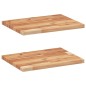 vidaXL Schweberegale 2 Stk. 60x30x2 cm Massivholz Akazie Ölbehandelt vidaXL Schweberegale 2 Stk. 60x30x2 cm Massivholz Akazie Ölbehandelt