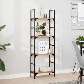 vidaXL Schweberegale 2 Stk. 60x20x2 cm Massivholz Akazie Ölbehandelt