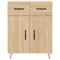 Highboard Sonoma-Eiche 69,5x34x180 cm Holzwerkstoff Highboard Sonoma-Eiche 69,5x34x180 cm Holzwerkstoff
