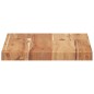 vidaXL Schweberegale 2 Stk. 60x20x2 cm Massivholz Akazie Ölbehandelt vidaXL Schweberegale 2 Stk. 60x20x2 cm Massivholz Akazie Ölbehandelt