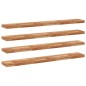 vidaXL Schweberegale 4 Stk. 120x20x4 cm Massivholz Akazie Ölbehandelt vidaXL Schweberegale 4 Stk. 120x20x4 cm Massivholz Akazie Ölbehandelt