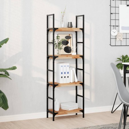vidaXL Schweberegale 3 Stk. 40x20x4 cm Massivholz Akazie Ölbehandelt