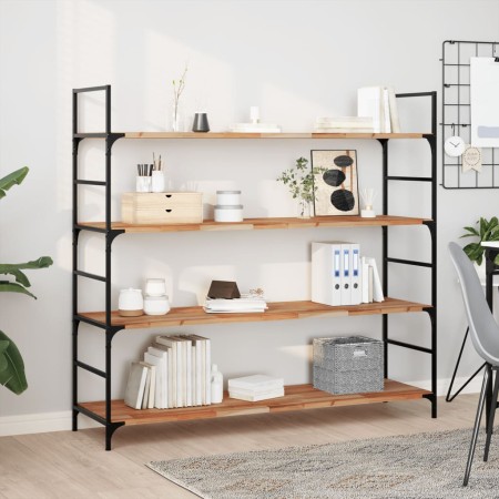 vidaXL Schweberegale 2 Stk. 140x40x2 cm Massivholz Akazie Ölbehandelt