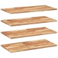 vidaXL Schweberegale 4 Stk. 60x40x2 cm Massivholz Akazie Ölbehandelt vidaXL Schweberegale 4 Stk. 60x40x2 cm Massivholz Akazie Ölbehandelt