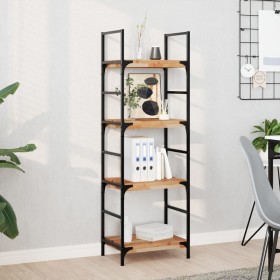 vidaXL Schweberegale 4 Stk. 60x30x4 cm Massivholz Akazie Ölbehandelt