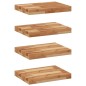 vidaXL Schweberegale 4 Stk. 60x30x4 cm Massivholz Akazie Ölbehandelt vidaXL Schweberegale 4 Stk. 60x30x4 cm Massivholz Akazie Ölbehandelt