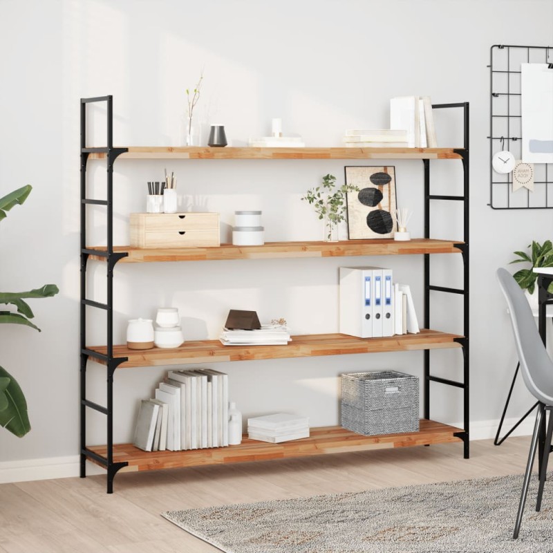 vidaXL Schweberegal 120x30x4 cm Massivholz Akazie Ölbehandelt vidaXL Schweberegal 120x30x4 cm Massivholz Akazie Ölbehandelt