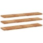 vidaXL Schweberegale 3 Stk. 140x30x4 cm Massivholz Akazie Ölbehandelt vidaXL Schweberegale 3 Stk. 140x30x4 cm Massivholz Akazie Ölbehandelt