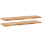 vidaXL Schweberegale 2 Stk. 120x40x4 cm Massivholz Akazie Ölbehandelt vidaXL Schweberegale 2 Stk. 120x40x4 cm Massivholz Akazie Ölbehandelt