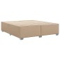 vidaXL Bettgestell Cappuccino-Braun 200x200 cm Kunstleder vidaXL Bettgestell Cappuccino-Braun 200x200 cm Kunstleder