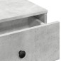 vidaXL Couchtisch Betongrau 60x45x31 cm Holzwerkstoff vidaXL Couchtisch Betongrau 60x45x31 cm Holzwerkstoff