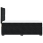 vidaXL Boxspringbett mit Matratze Schwarz 90x200 cm Samt vidaXL Boxspringbett mit Matratze Schwarz 90x200 cm Samt
