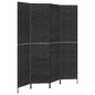 Paravent 4-tlg. Schwarz 163x180 cm Wasserhyazinthe Paravent 4-tlg. Schwarz 163x180 cm Wasserhyazinthe