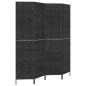 Paravent 4-tlg. Schwarz 163x180 cm Wasserhyazinthe Paravent 4-tlg. Schwarz 163x180 cm Wasserhyazinthe