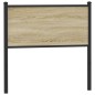 vidaXL Kopfteil Sonoma-Eiche 75 cm Holzwerkstoff und Stahl vidaXL Kopfteil Sonoma-Eiche 75 cm Holzwerkstoff und Stahl