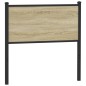 vidaXL Kopfteil Sonoma-Eiche 75 cm Holzwerkstoff und Stahl vidaXL Kopfteil Sonoma-Eiche 75 cm Holzwerkstoff und Stahl