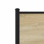 vidaXL Kopfteil Sonoma-Eiche 75 cm Holzwerkstoff und Stahl vidaXL Kopfteil Sonoma-Eiche 75 cm Holzwerkstoff und Stahl
