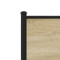 vidaXL Kopfteil Sonoma-Eiche 200 cm Holzwerkstoff und Stahl vidaXL Kopfteil Sonoma-Eiche 200 cm Holzwerkstoff und Stahl