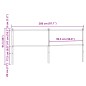 vidaXL Kopfteil Sonoma-Eiche 200 cm Holzwerkstoff und Stahl vidaXL Kopfteil Sonoma-Eiche 200 cm Holzwerkstoff und Stahl