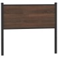 vidaXL Kopfteil Braun Eichen-Optik 100 cm Holzwerkstoff und Stahl vidaXL Kopfteil Braun Eichen-Optik 100 cm Holzwerkstoff und Stahl