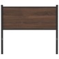 vidaXL Kopfteil Braun Eichen-Optik 100 cm Holzwerkstoff und Stahl vidaXL Kopfteil Braun Eichen-Optik 100 cm Holzwerkstoff und Stahl