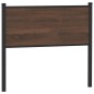 vidaXL Kopfteil Braun Eichen-Optik 100 cm Holzwerkstoff und Stahl vidaXL Kopfteil Braun Eichen-Optik 100 cm Holzwerkstoff und Stahl