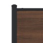 vidaXL Kopfteil Braun Eichen-Optik 100 cm Holzwerkstoff und Stahl vidaXL Kopfteil Braun Eichen-Optik 100 cm Holzwerkstoff und Stahl