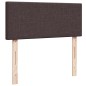 vidaXL Boxspringbett mit Matratze Dunkelbraun 120x200 cm Stoff vidaXL Boxspringbett mit Matratze Dunkelbraun 120x200 cm Stoff