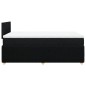 vidaXL Boxspringbett mit Matratze Schwarz 120x200 cm Stoff vidaXL Boxspringbett mit Matratze Schwarz 120x200 cm Stoff