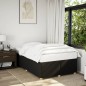 vidaXL Bettgestell ohne Matratze Schwarz 120x190 cm Stoff vidaXL Bettgestell ohne Matratze Schwarz 120x190 cm Stoff