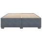vidaXL Bettgestell Dunkelgrau 180×200 cm Samt vidaXL Bettgestell Dunkelgrau 180×200 cm Samt