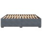vidaXL Bettgestell Dunkelgrau 180×200 cm Samt vidaXL Bettgestell Dunkelgrau 180×200 cm Samt