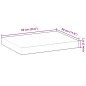 vidaXL Schweberegal 60x30x4 cm Massivholz Akazie Unbehandelt vidaXL Schweberegal 60x30x4 cm Massivholz Akazie Unbehandelt