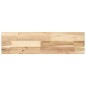vidaXL Schweberegale 2 Stk. 80x20x4 cm Massivholz Akazie Unbehandelt vidaXL Schweberegale 2 Stk. 80x20x4 cm Massivholz Akazie Unbehandelt