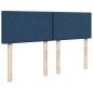 vidaXL Boxspringbett mit Matratze Blau 140x200 cm Stoff vidaXL Boxspringbett mit Matratze Blau 140x200 cm Stoff