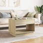 vidaXL Couchtisch mit Infinity-LED Sonoma-Eiche 70x50x50 cm vidaXL Couchtisch mit Infinity-LED Sonoma-Eiche 70x50x50 cm