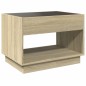 vidaXL Couchtisch mit Infinity-LED Sonoma-Eiche 70x50x50 cm vidaXL Couchtisch mit Infinity-LED Sonoma-Eiche 70x50x50 cm