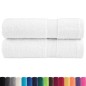 vidaXL Premium-Badetücher SOLUND 2 Stk. Weiß 100x150 cm 600 g/m² vidaXL Premium-Badetücher SOLUND 2 Stk. Weiß 100x150 cm 600 g/m²
