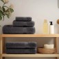 vidaXL Premium-Handtücher SOLUND 2 Stk. Anthrazit 100x200 cm 600 g/m² vidaXL Premium-Handtücher SOLUND 2 Stk. Anthrazit 100x200 cm 600 g/m²