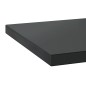 vidaXL Wandregale 2 Stk. 75x40x3 cm Schwarz Edelstahl vidaXL Wandregale 2 Stk. 75x40x3 cm Schwarz Edelstahl