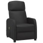 vidaXL Massagesessel Schwarz Kunstleder vidaXL Massagesessel Schwarz Kunstleder