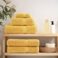 vidaXL Premium-Badetücher SOLUND 4 Stk. Gold 100x150 cm 600 g/m² vidaXL Premium-Badetücher SOLUND 4 Stk. Gold 100x150 cm 600 g/m²