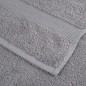 vidaXL Premium-Duschtücher SOLUND 10 Stk. Grau 70x140 cm 600 g/m²