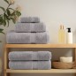 vidaXL Premium-Badetücher SOLUND 4 Stk. Grau 100x150 cm 600 g/m² vidaXL Premium-Badetücher SOLUND 4 Stk. Grau 100x150 cm 600 g/m²